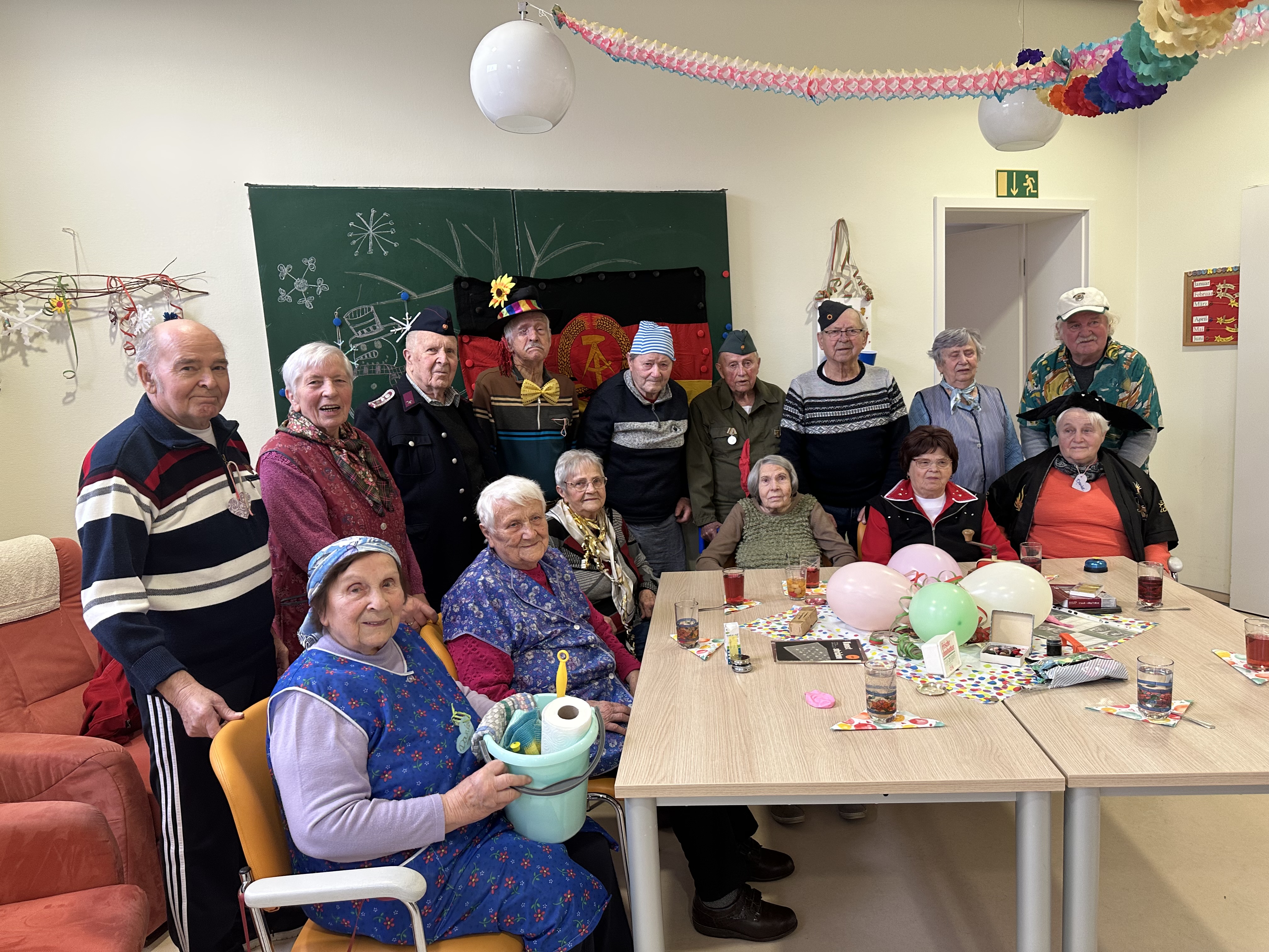 Kroppen Faschingsfeier mit Zeitreise 1